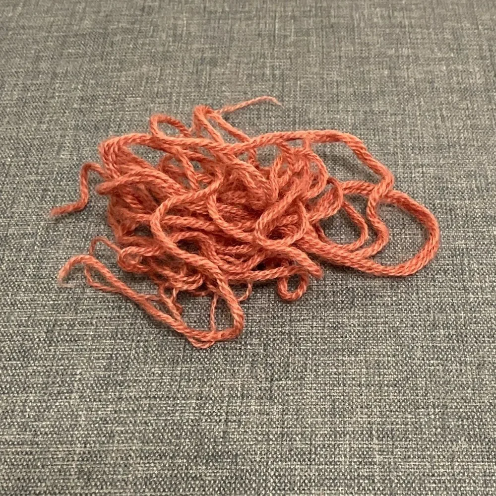 Pink Needlepoint Thread Yarn